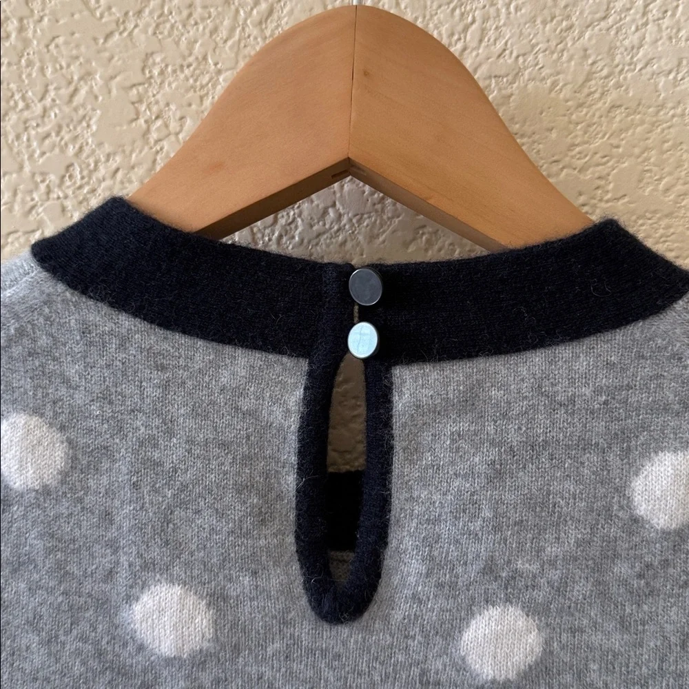 J. Crew Polka Dot Cashmere Sweater XXS - Picture 9 of 14